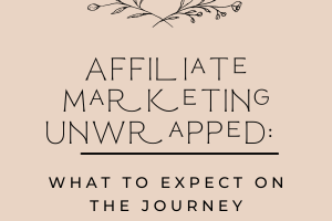 Affiliate Marketing Unwrapped: What to Expect on the Journey image for aesthetics